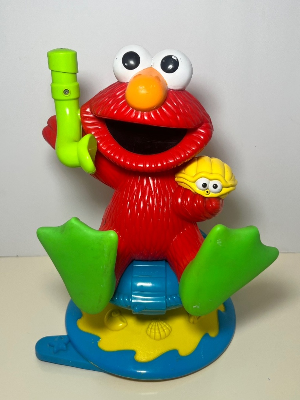 Vintage 123 Elmo Tyco Sprinkler Clam Snorkle Y2K Untested